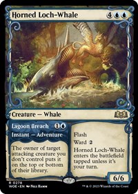 Horned Loch-Whale (Showcase), Wilds of Eldraine