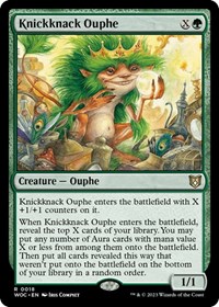 Knickknack Ouphe, Commander: Wilds of Eldraine