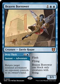 Brazen Borrower, Commander: Wilds of Eldraine