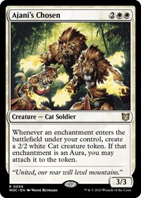 Ajani's Chosen, Commander: Wilds of Eldraine