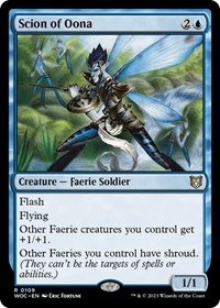 Scion of Oona, Commander: Wilds of Eldraine