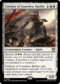 Eidolon of Countless Battles, Commander: Wilds of Eldraine
