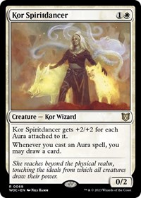 Kor Spiritdancer, Commander: Wilds of Eldraine