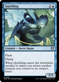 Quickling, Commander: Wilds of Eldraine