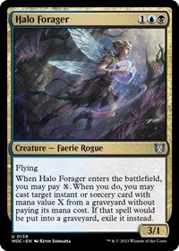 Halo Forager, Commander: Wilds of Eldraine