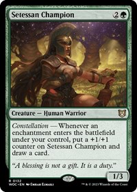 Setessan Champion, Commander: Wilds of Eldraine