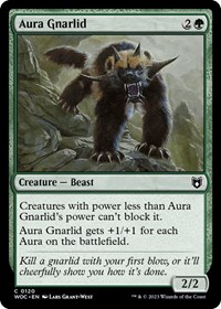 Aura Gnarlid, Commander: Wilds of Eldraine