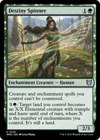 Destiny Spinner, Commander: Wilds of Eldraine