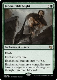 Indomitable Might, Commander: Wilds of Eldraine