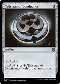Talisman of Dominance, Commander: Wilds of Eldraine