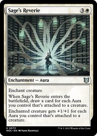 Sage's Reverie, Commander: Wilds of Eldraine