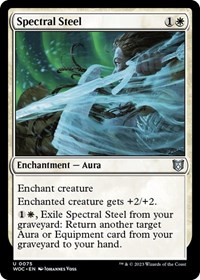 Spectral Steel, Commander: Wilds of Eldraine