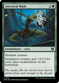 Ancestral Mask, Commander: Wilds of Eldraine