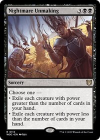 Nightmare Unmaking, Commander: Wilds of Eldraine