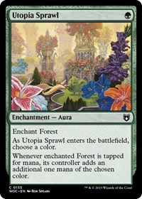 Utopia Sprawl, Commander: Wilds of Eldraine