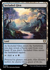 Secluded Glen, Commander: Wilds of Eldraine