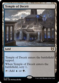 Temple of Deceit, Commander: Wilds of Eldraine