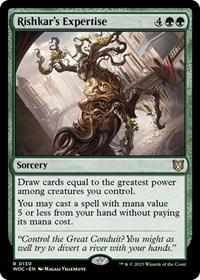 Rishkar's Expertise, Commander: Wilds of Eldraine