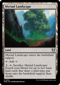 Myriad Landscape, Commander: Wilds of Eldraine