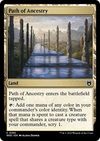 Path of Ancestry, Commander: Wilds of Eldraine