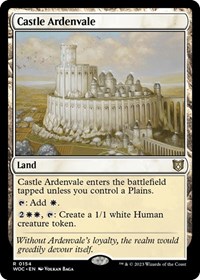 Castle Ardenvale, Commander: Wilds of Eldraine