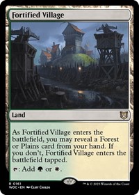 Fortified Village, Commander: Wilds of Eldraine