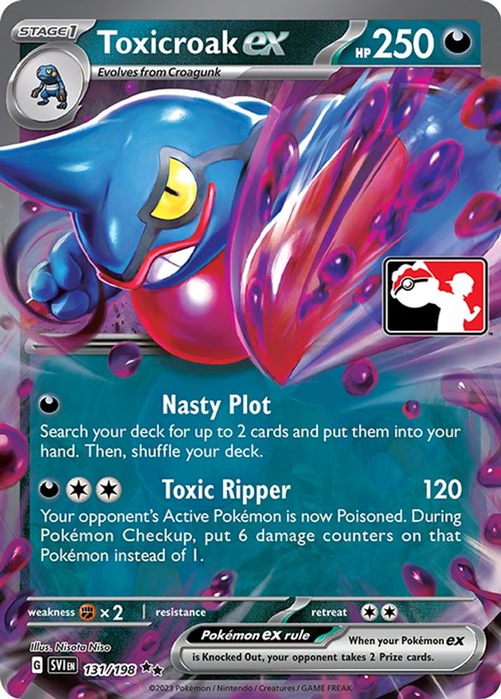 Toxicroak ex - 131/198