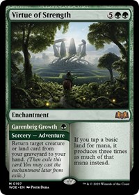 Virtue of Strength, Wilds of Eldraine