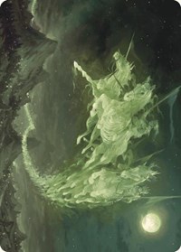 Moonshaker Cavalry Art Card, Art Series: Wilds of Eldraine
