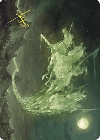 Moonshaker Cavalry Art Card (Gold-Stamped Signature), Art Series: Wilds of Eldraine