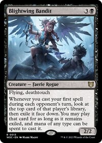Blightwing Bandit, Commander: Wilds of Eldraine