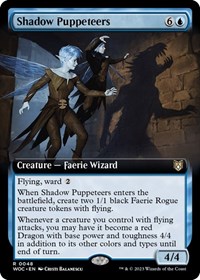 Shadow Puppeteers (Extended Art), Commander: Wilds of Eldraine