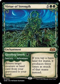 Virtue of Strength (Showcase), Wilds of Eldraine