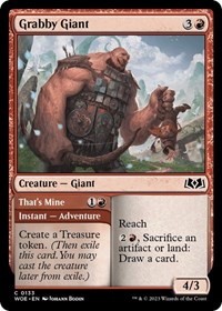 Grabby Giant, Wilds of Eldraine