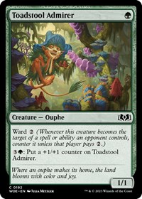 Toadstool Admirer, Wilds of Eldraine