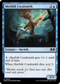 Merfolk Coralsmith, Wilds of Eldraine
