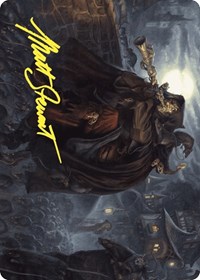 Totentanz, Swarm Piper Art Card (Gold-Stamped Signature), Art Series: Wilds of Eldraine