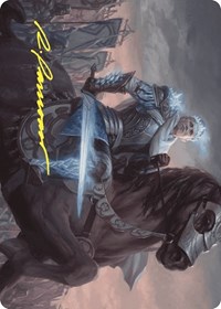Will, Scion of Peace Art Card (Gold-Stamped Signature), Art Series: Wilds of Eldraine