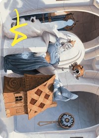 Beluna Grandsquall Art Card (Gold-Stamped Signature), Art Series: Wilds of Eldraine