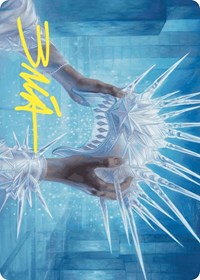 Hylda's Crown of Winter Art Card (Gold-Stamped Signature), Art Series: Wilds of Eldraine
