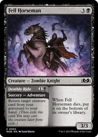 Fell Horseman, Wilds of Eldraine