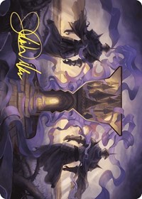 Court of Locthwain Art Card (Gold-Stamped Signature), Art Series: Wilds of Eldraine