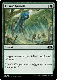 Titanic Growth, Wilds of Eldraine