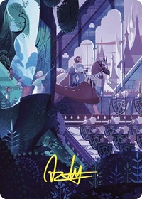 As Foretold Art Card (Gold-Stamped Signature), Art Series: Wilds of Eldraine