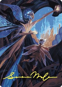Kindred Discovery Art Card (Gold-Stamped Signature), Art Series: Wilds of Eldraine