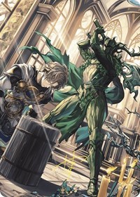 Karmic Justice Anime Art Card (Gold-Stamped Signature), Art Series: Wilds of Eldraine