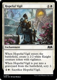 Hopeful Vigil, Wilds of Eldraine