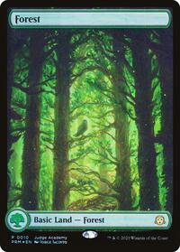 Forest - Full Art (0010), Judge Promos