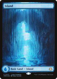 Island - Full Art (0007), Judge Promos