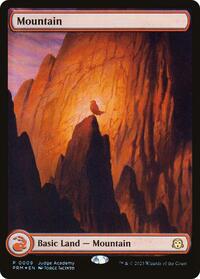 Mountain - Full Art (0009), Judge Promos